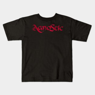 Agnostic Vintage by Tai's Tees Kids T-Shirt